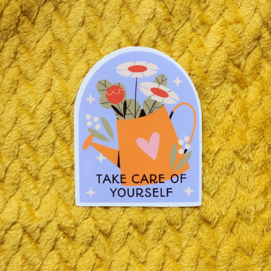 Luxe Trauma Vinyl Sticker - Take Care of Yourself