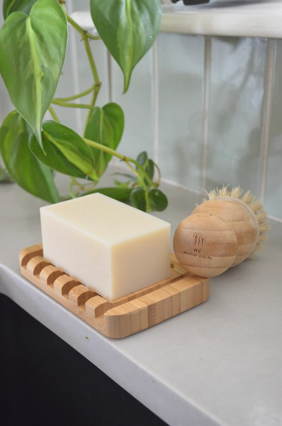 M.E. Mother Earth Draining Bamboo Soap Saver Shelf