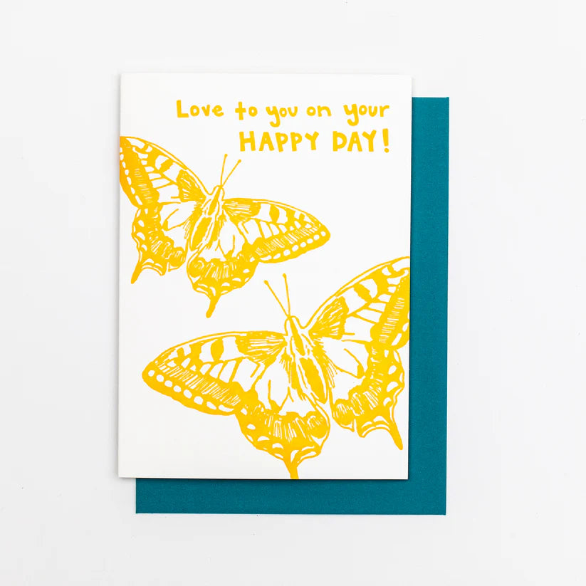 Macon York Press Love To You On Your HAPPY DAY Greeting Card