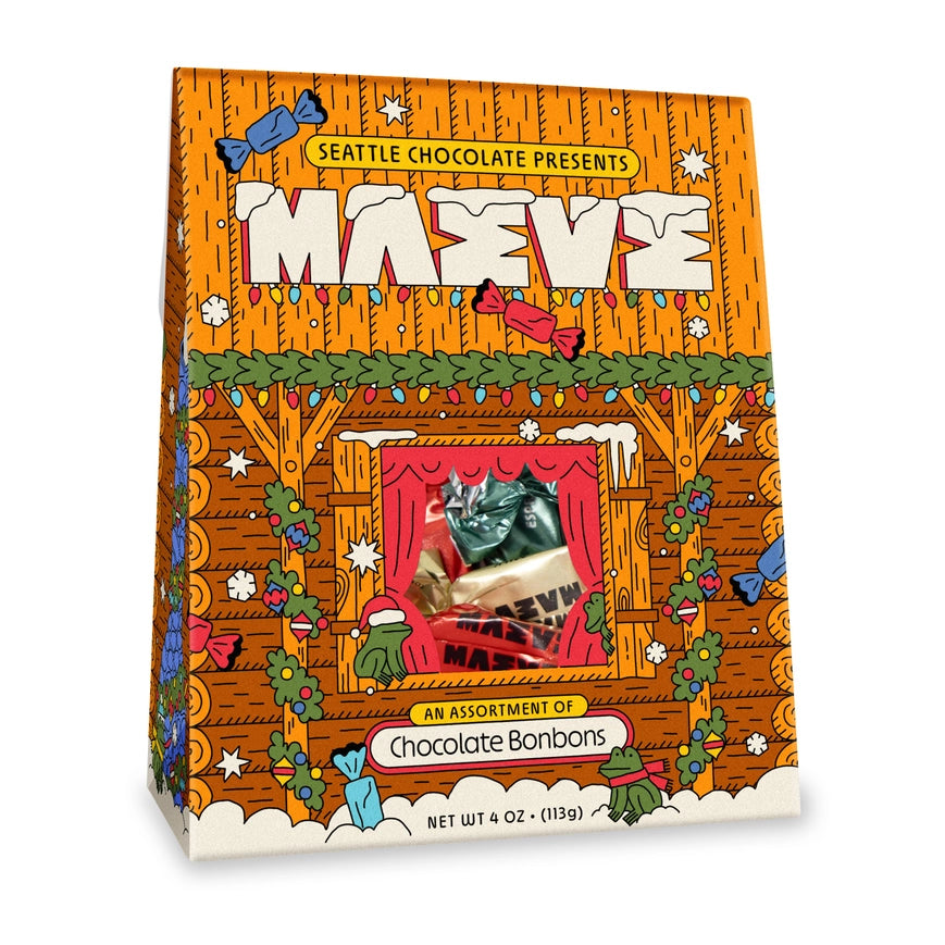 Maeve Chocolate Cabin Fever Bonbon Box of Chocolates