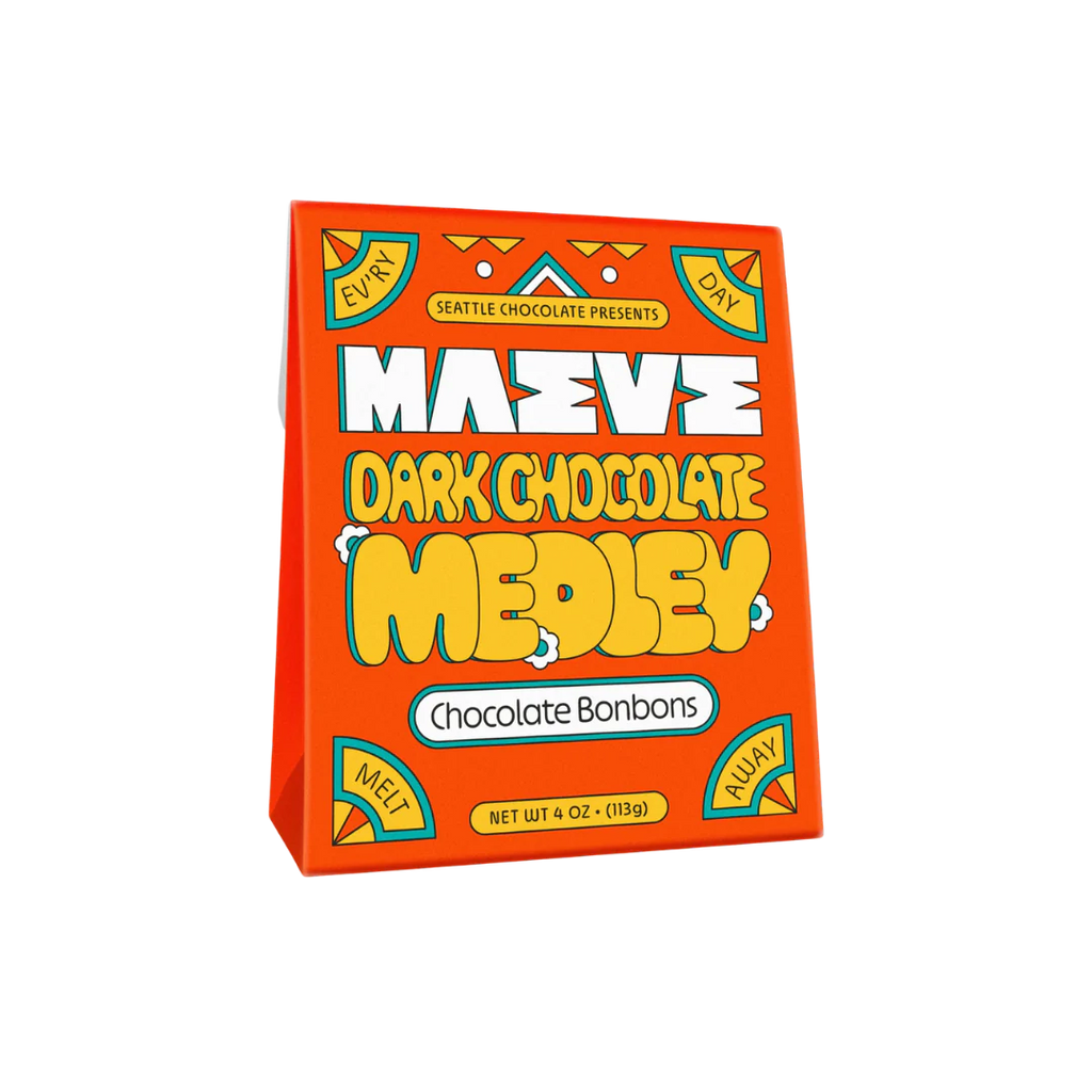 Maeve Chocolate Dark Chocolate Medley Bonbon Gift Box