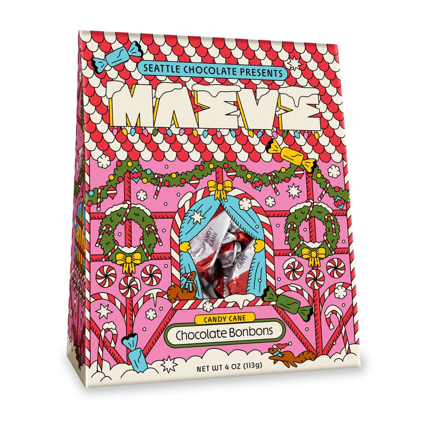 Maeve Chocolate Peppermint Pad Bonbon Box of Chocolates