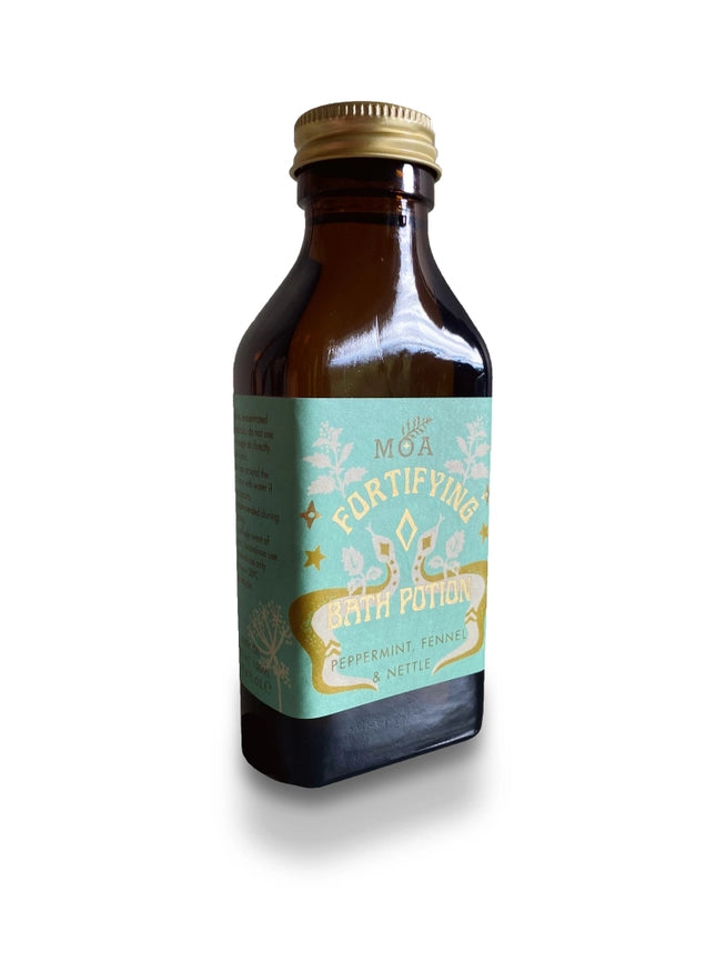 Magic Organic Apothecary NEW DESIGN Fortifying Bath Potion with Peppermint, Fennel, and Nettle