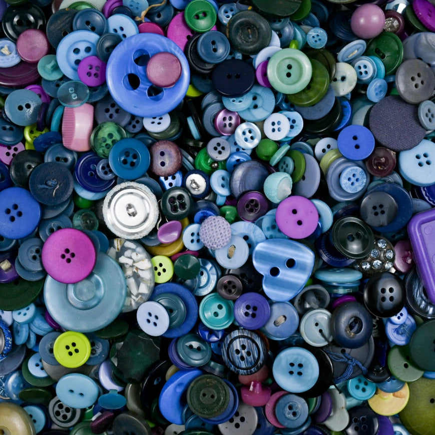 Make & Mend Bag of Mix & Match Buttons for Mending and Crafting – Terra ...