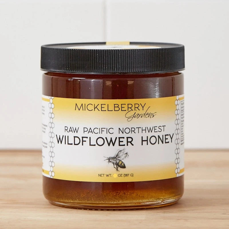 Mickelberry Gardens Raw Pacific Northwest Wildflower Honey