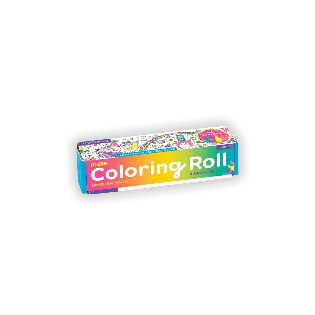 Mini Coloring Roll Unicorn Magic