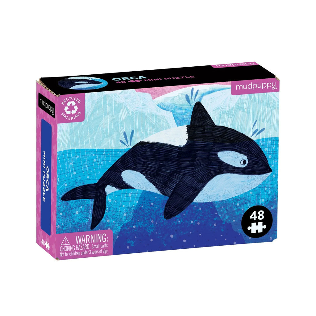 Mini Kids 48 Piece Puzzle Orca