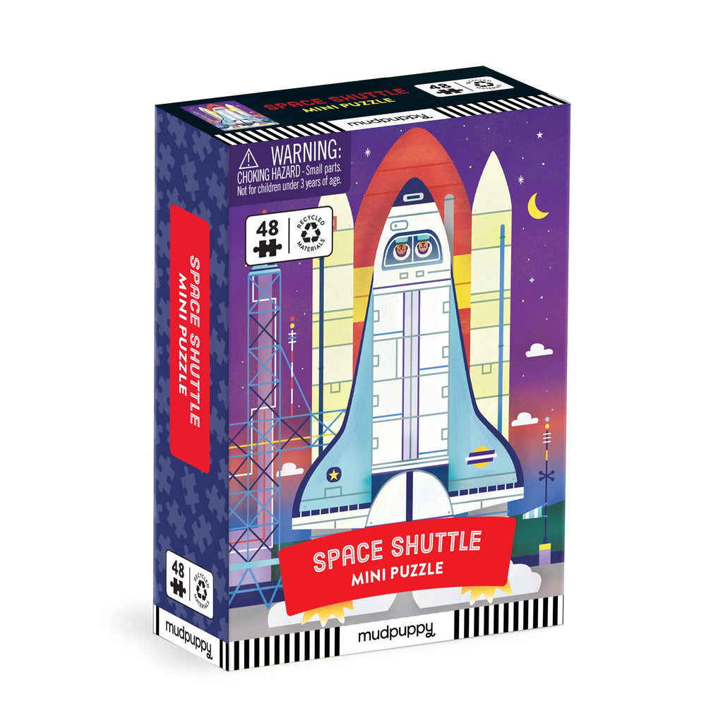 Mini Kids 48 Piece Puzzle Space Shuttle