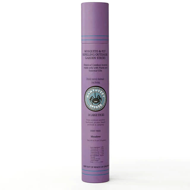 Nantucket Spider Mosquito & Fly Outdoor Garden Incense Sticks - Meadow