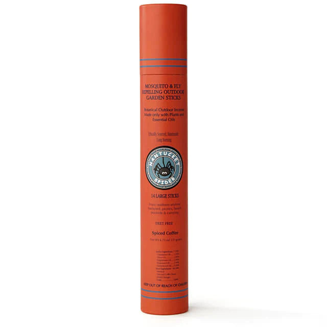 Nantucket Spider Mosquito & Fly Outdoor Garden Incense Sticks - Spiced Coffee