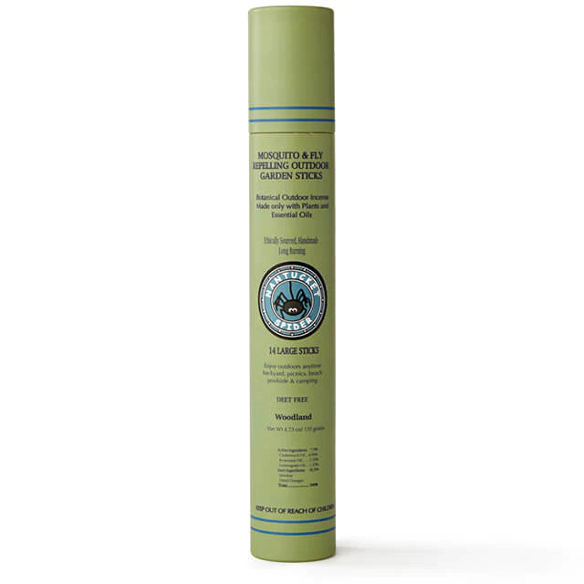 Nantucket Spider Mosquito & Fly Outdoor Garden Incense Sticks - Woodland