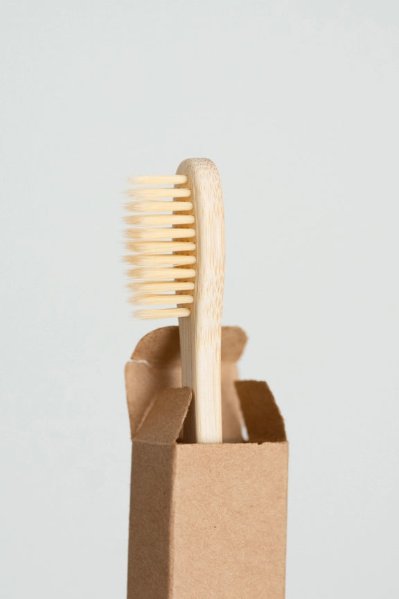 No Tox Life Adult Plastic Free MOSO Bamboo Toothbrush