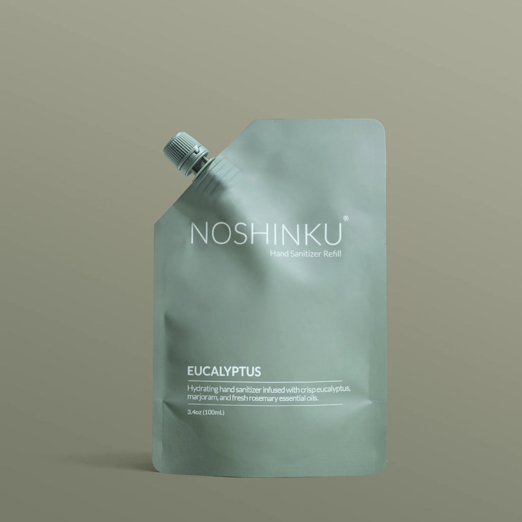 Noshinku Hydrating Hand Sanitizer Refill Pouch - Eucalyptus & Rosemary