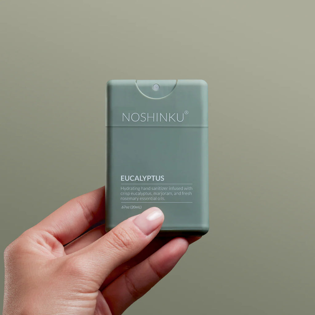 Noshinku Refillable Hydrating Hand Sanitizer - Eucalyptus & Rosemary