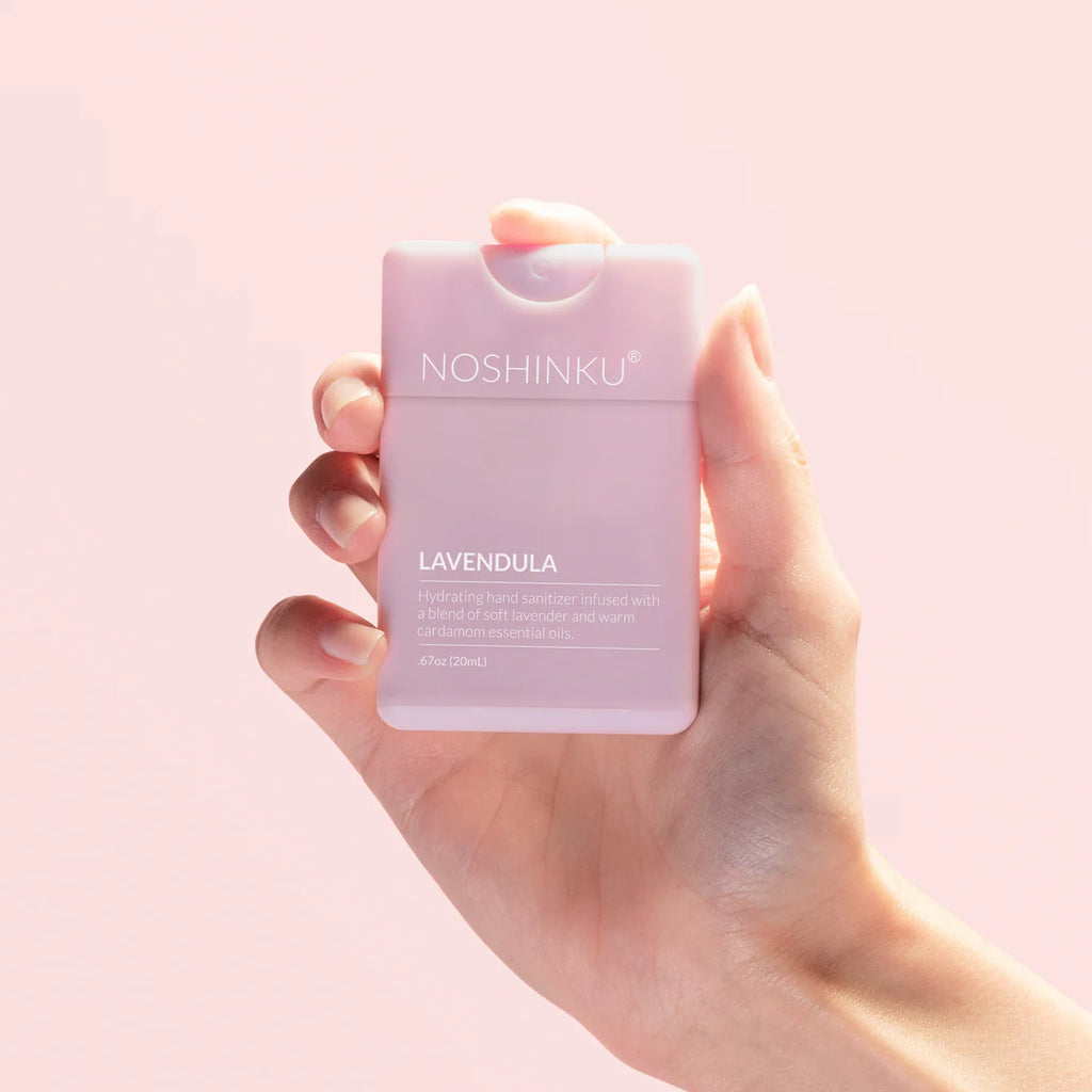 Noshinku Refillable Hydrating Hand Sanitizer - Lavender & Cardamom