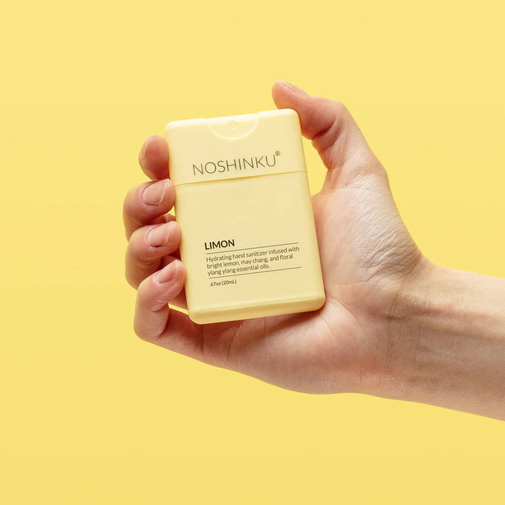 Noshinku Refillable Hydrating Hand Sanitizer - Lemon & Ylang Ylang