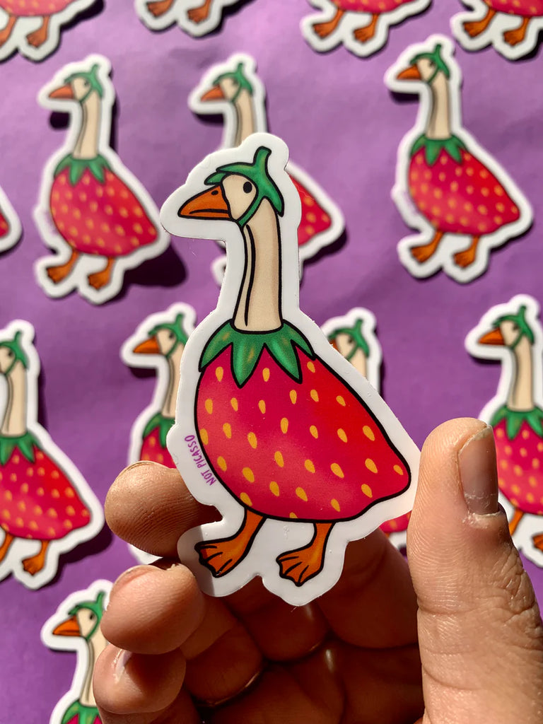Not Picasso Gooseberry Vinyl Sticker