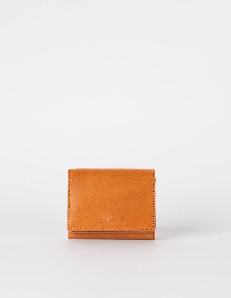 O My Bag Minimalist Ollie Medium Genuine Trifold Leather Wallet 