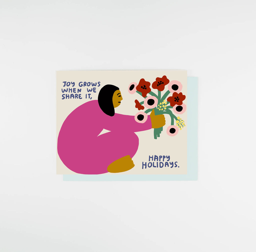People I've Loved Joy Grows When We Share It Greeting Card