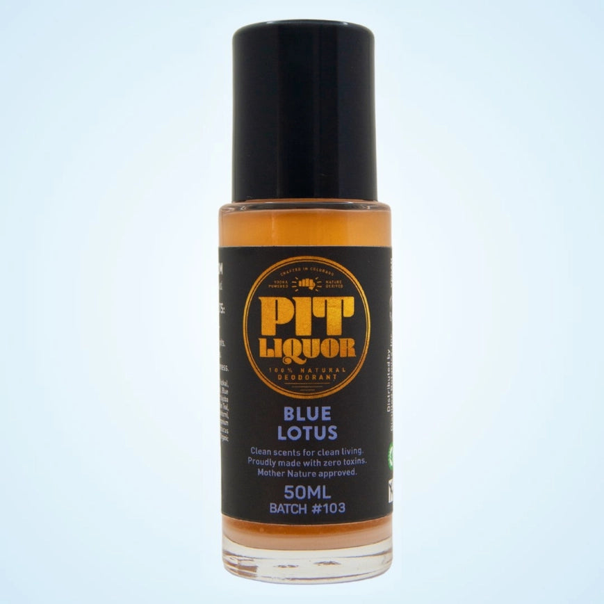 Pit Liquor Blue Lotus Deodorant 50ml Roller Ball Bottle