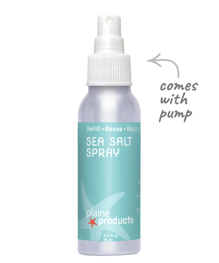 Plaine Products Plastic Free Travel Sea Salt Spray