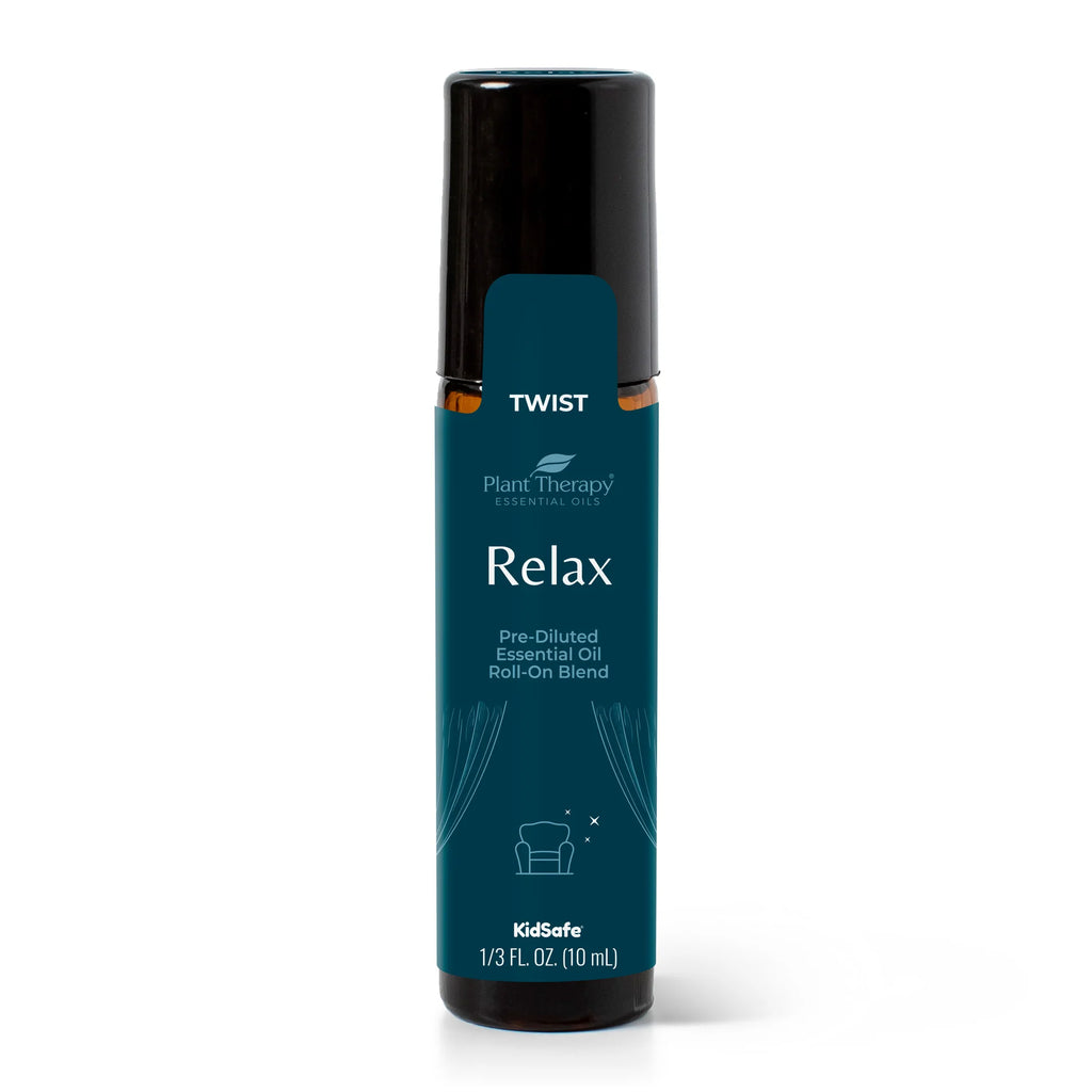 Plant Therapy Aromatherapy Relax Pre-Diluted Essential Oil Rollon Blend