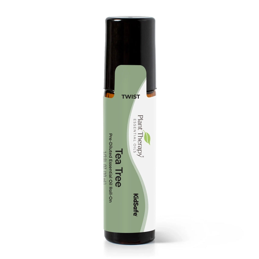Plant Therapy Aromatherapy Tea Tree Essential Oil Pre-Diluted Roll-On Blend