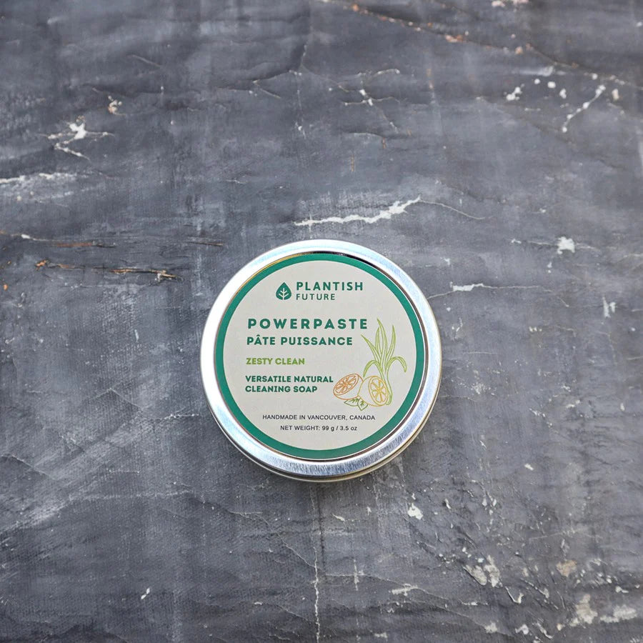 Plantish Zero Waste Zesty Clean Cleaning Power Paste