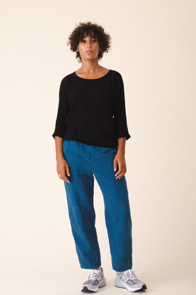 Prairie Underground 100% Organic Cotton Interlock Third Wave Top - Black