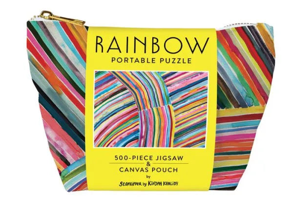 Rainbow 500 Piece Portable Jigsaw Puzzle 9781797217192