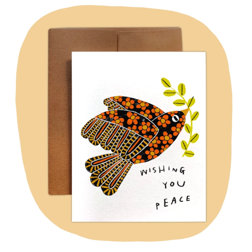 Rani Ban Co Greeting Card - Wishing You Peace