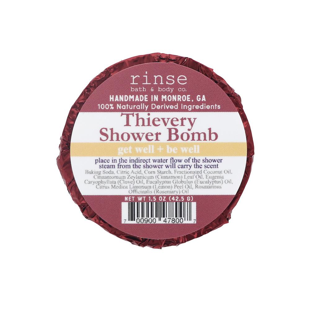 Rinse Bath & Body Co Thievery Wellness Shower Steamer Bomb