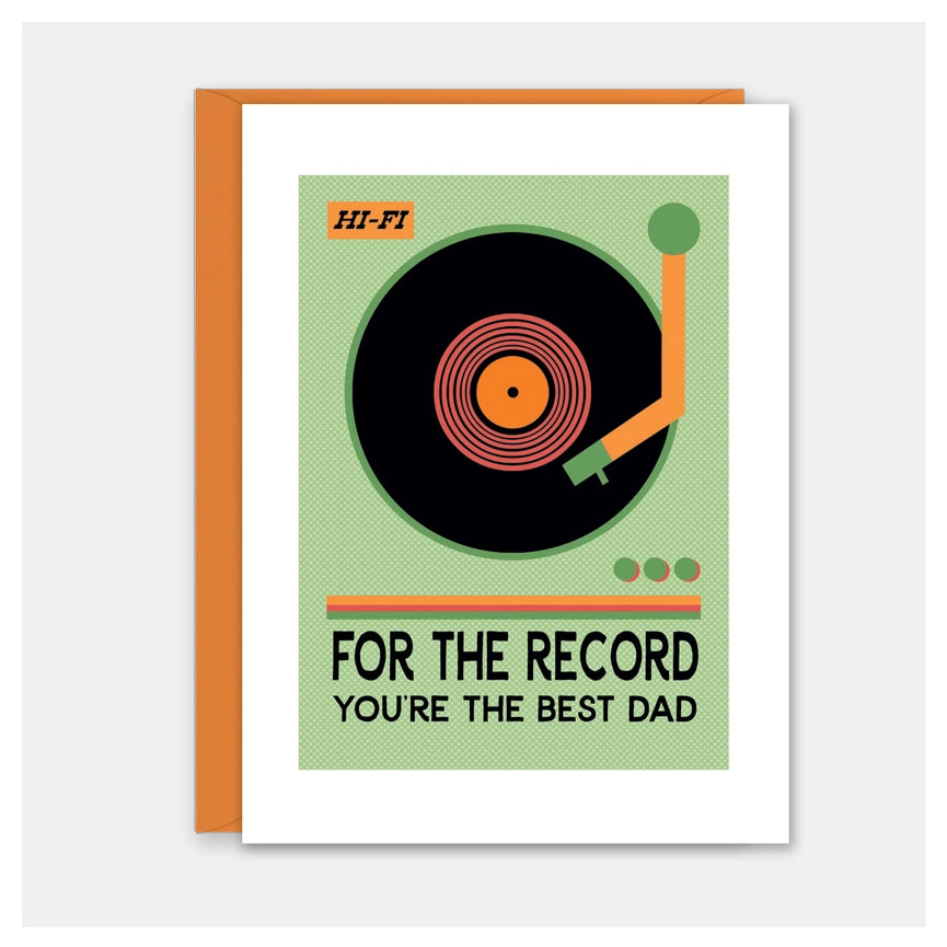 Rock Scissor Paper Dad Turntable Father's Day Card