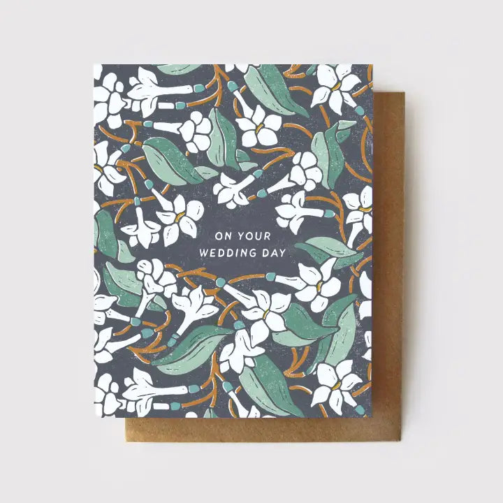 Root & Branch Paper Company On Your Wedding Day Greeting Card
