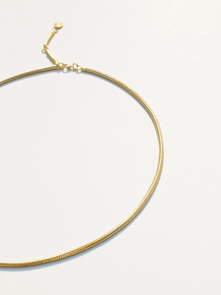 Rover and Kin Handmade Gold Omega Chain Necklace