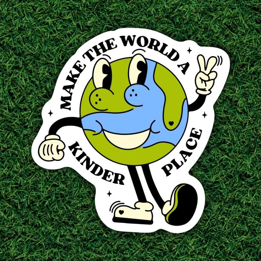 Sage and Virgo Sticker - Make the World a Kinder Place