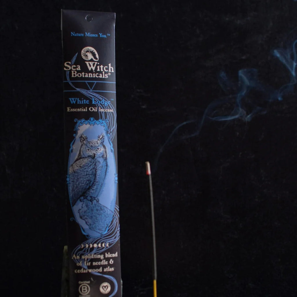 Sea Witch Botanicals Natural Incense Sticks in White Lodge Blend
