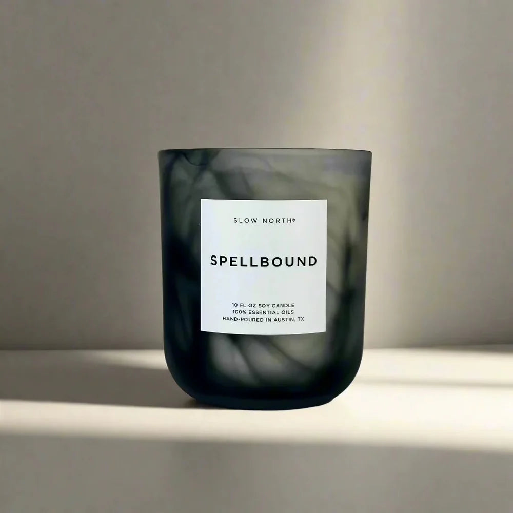 Slow North Hand-Poured Essential Oil Tumbler 10oz Spellbound LIMITED EDITION Candle