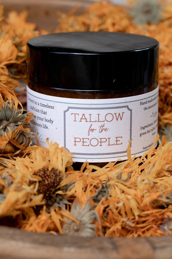 Tallow for the People Herbal Infused Tallow Balm - Calendula 2oz
