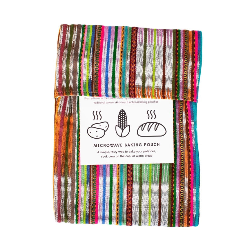 Ten Thousand Villages Handcrafted Cotton Microwave Pouch