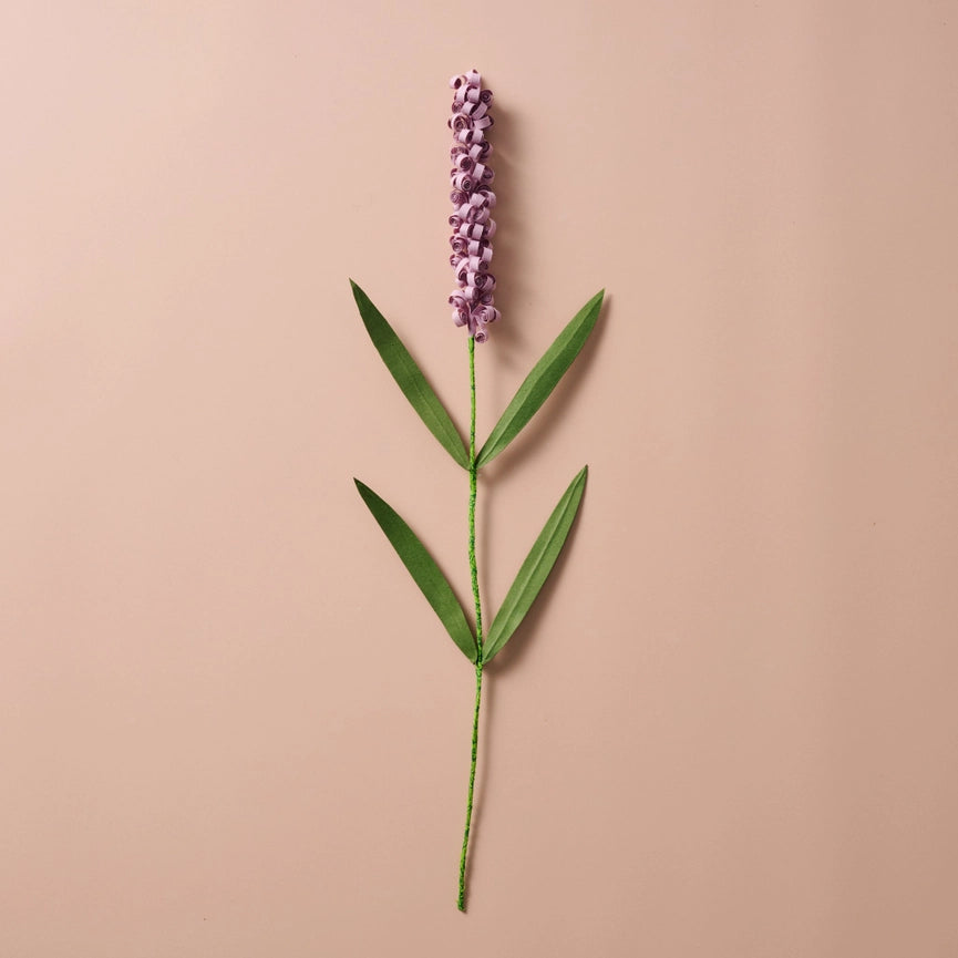 Ten Thousand Villages Handcrafted Forever Flower - Jute Paper Lilac Flower