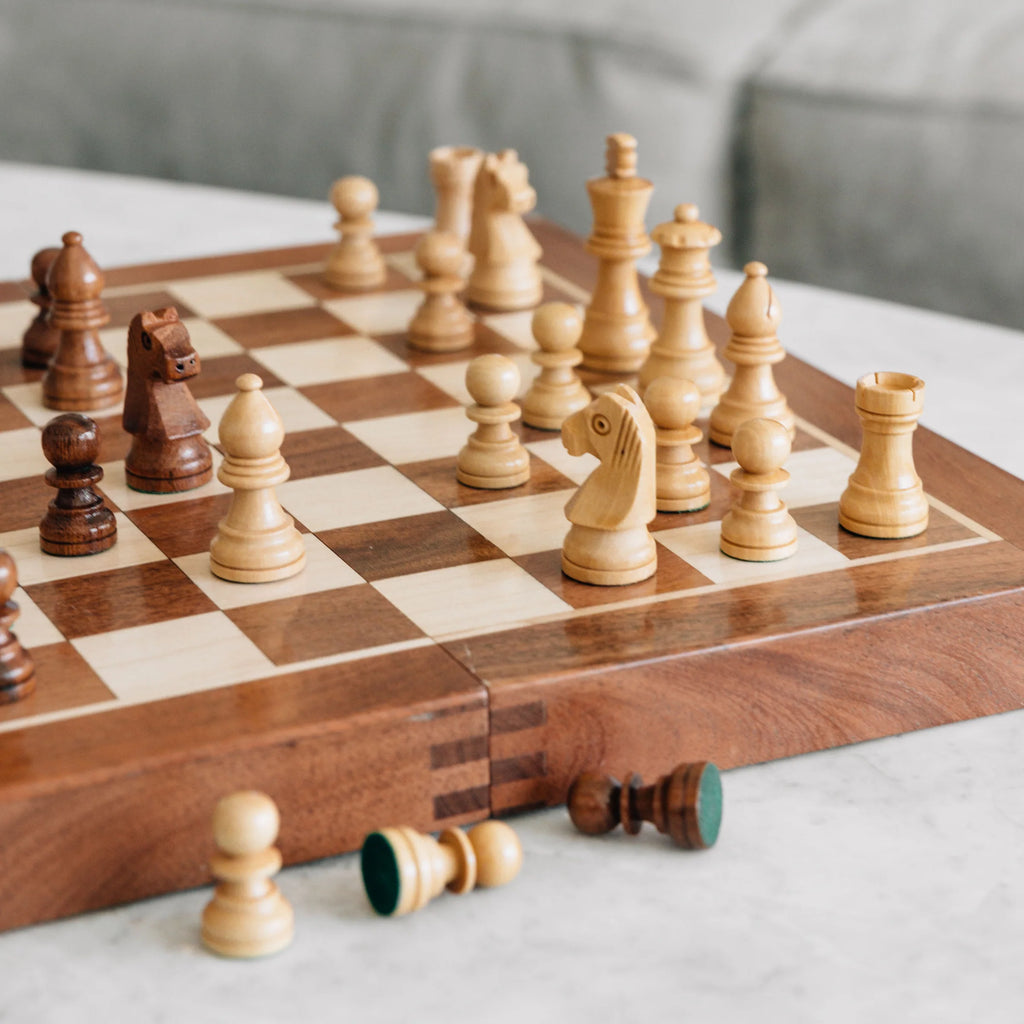 Ten Thousand Villages Store Away Magnetic Chess Game