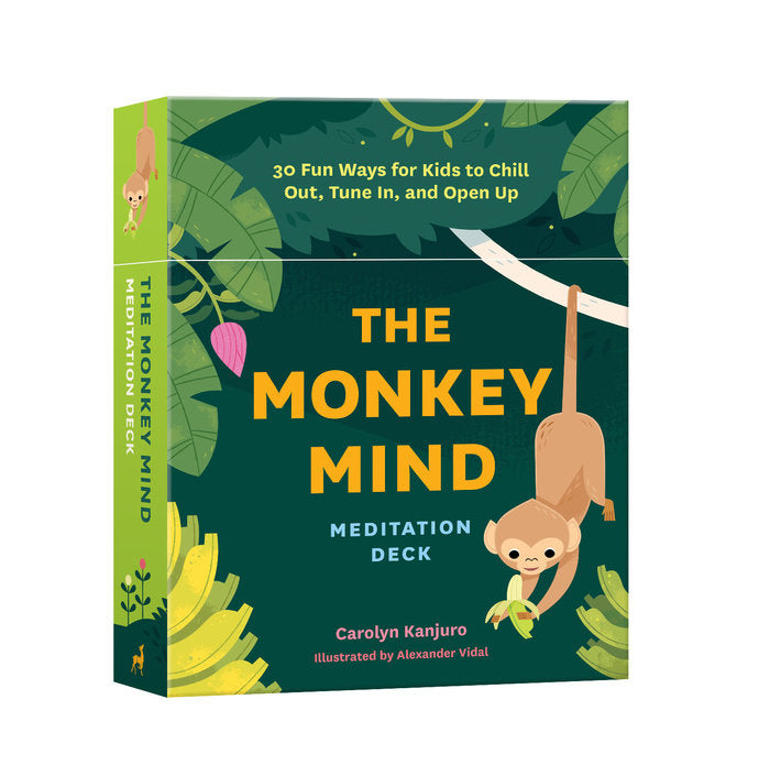 The Monkey Mind Meditation Deck By Carolyn Kanjuro and Alexander Vidal