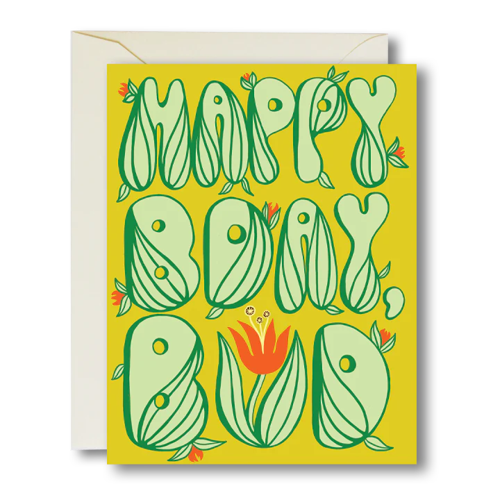 The Rainbow Vision Card - Happy Birthday Bud