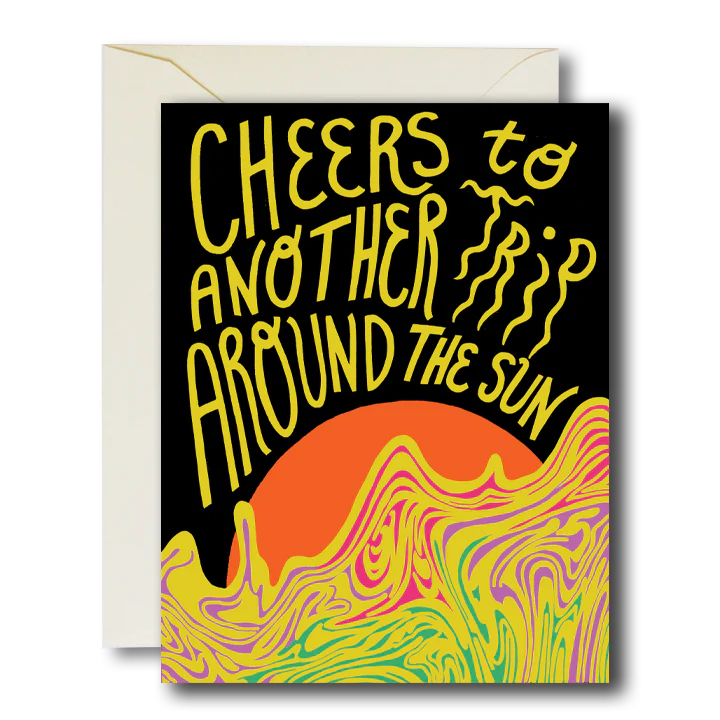 The Rainbow Vision Card - Trippy Birthday