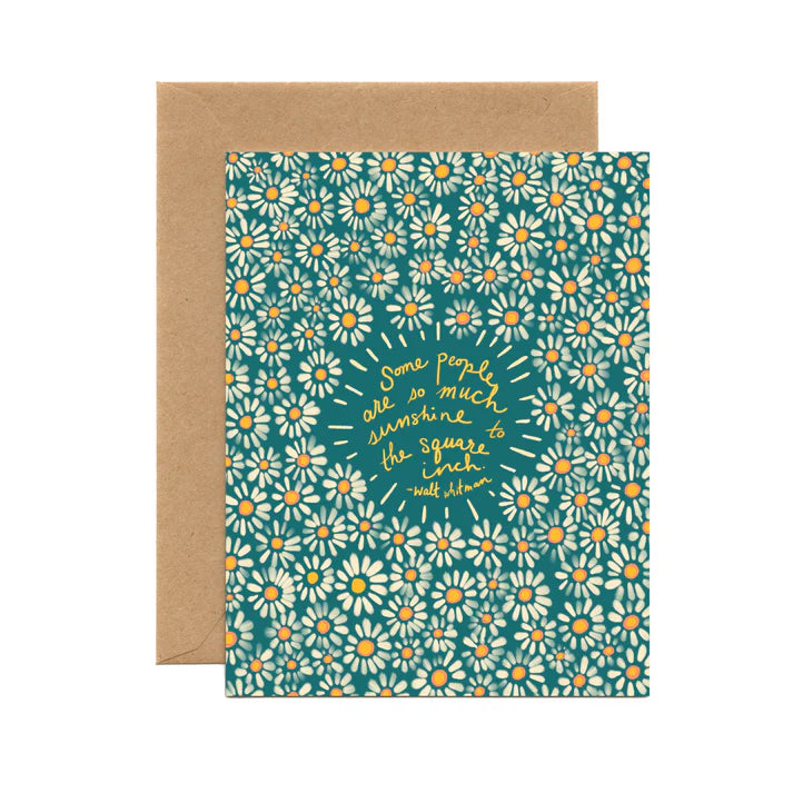 Tiny & Snail So Much Sunshine Thinking Of You Encouragement Card