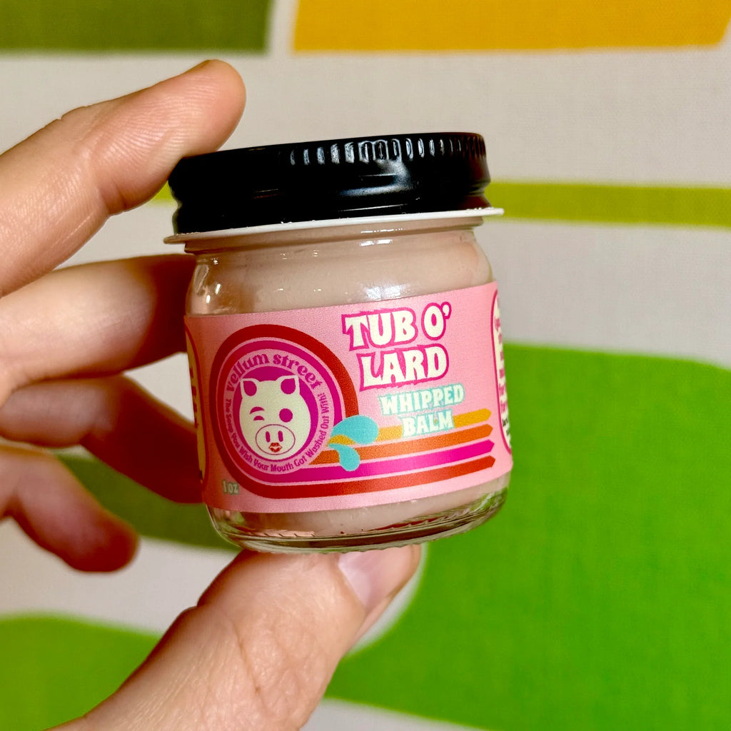 Vellum Street MINI Tub O' Lard Whipped Face & Body Balm 1oz