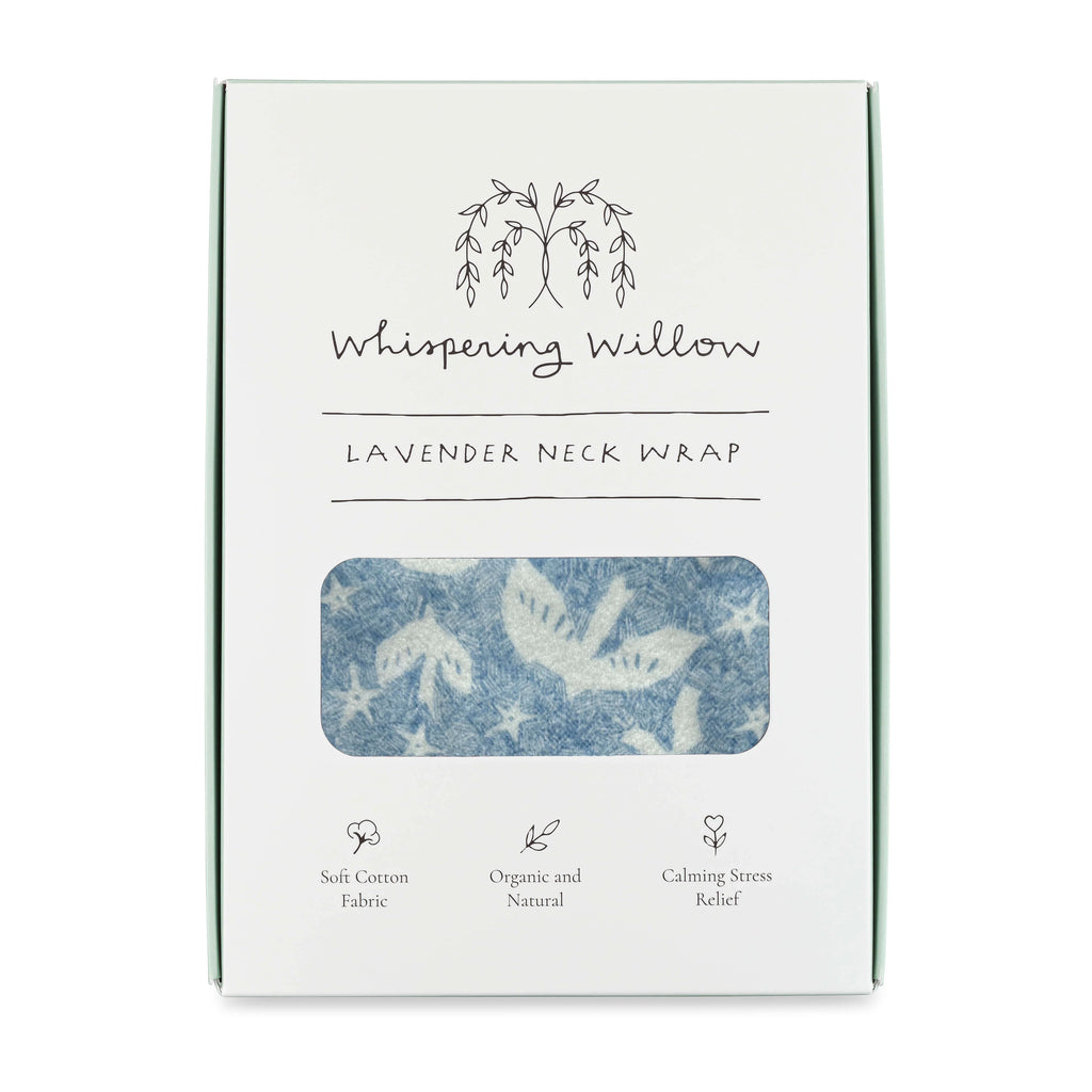 Whispering Willow Muscle Therapy Relaxation Lavender and Flax Seed Neck Wrap - Fly Away