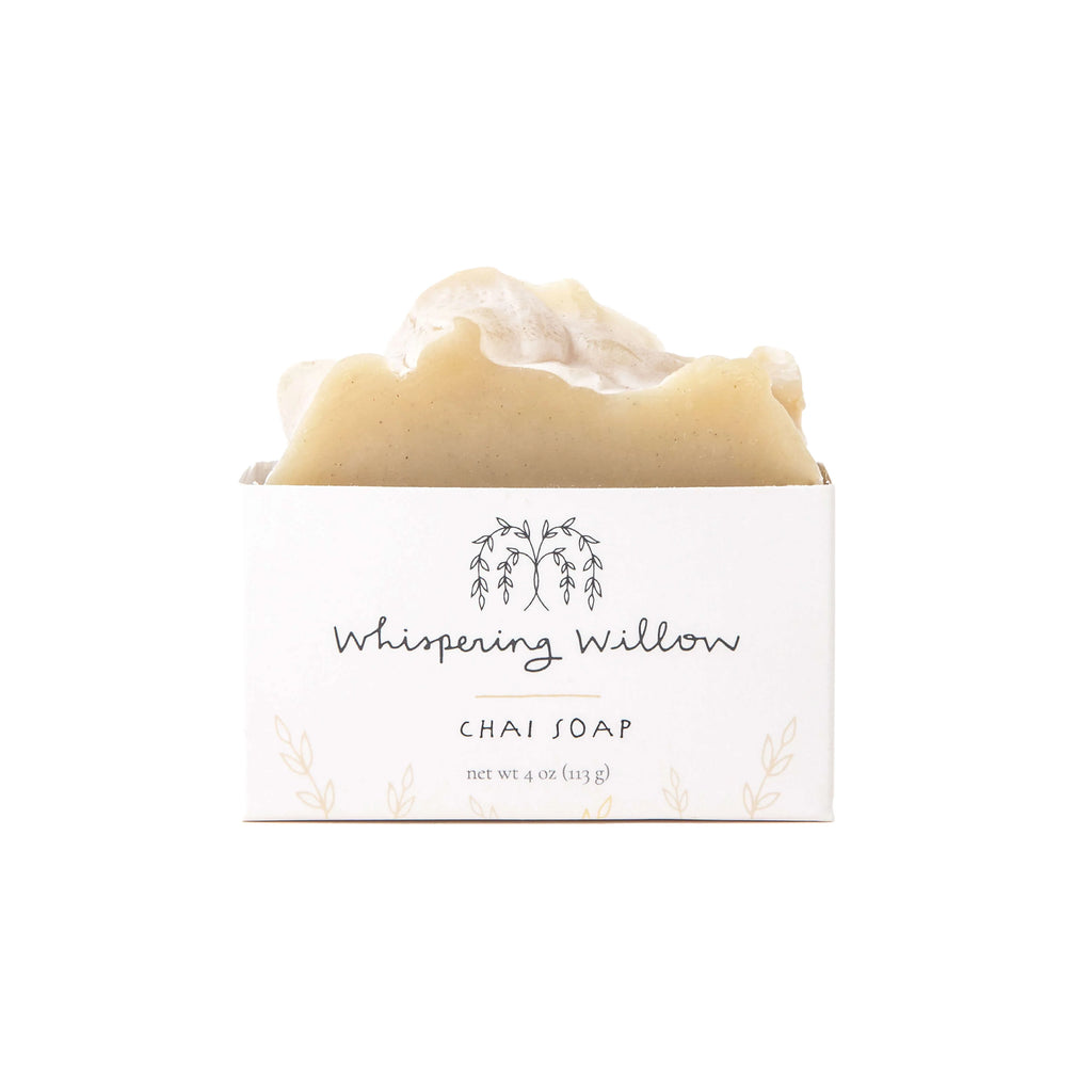 Whispering Willow Natural Aromatic Chai Bar Soap