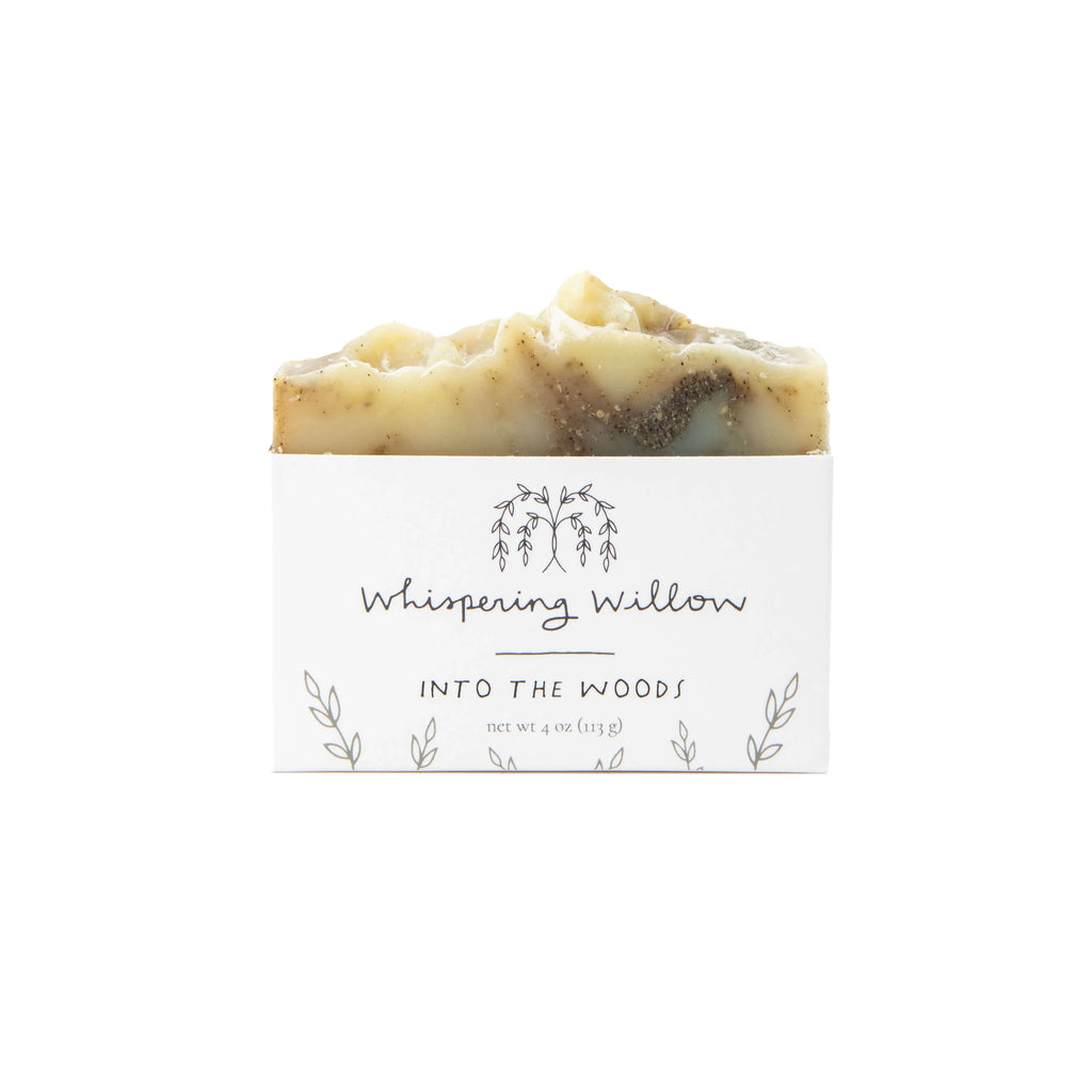 Whispering Willow Natural Aromatic Into The Woods Bar Soap